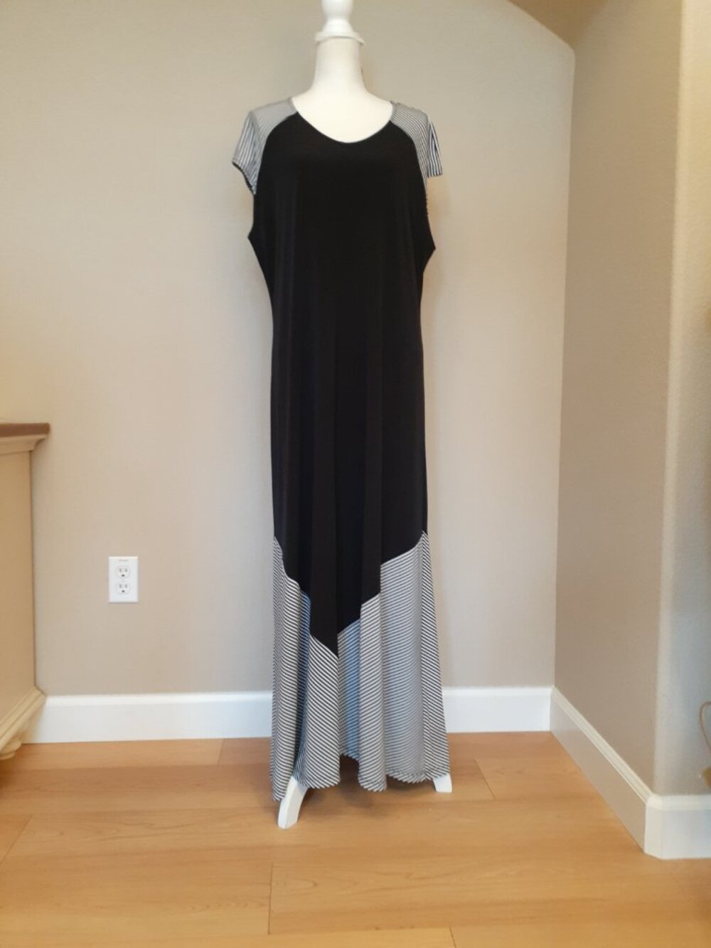 Chico's Pop-Over Maxi Dress